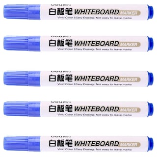 Foto 2 | Plumón para Pizarrón Office Supply Mxmrx-005 5 Piezas Azul