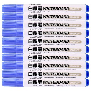Foto 2 | Plumón para Pizarrón Office Supply Mxmrx-006 10 Piezas Azul