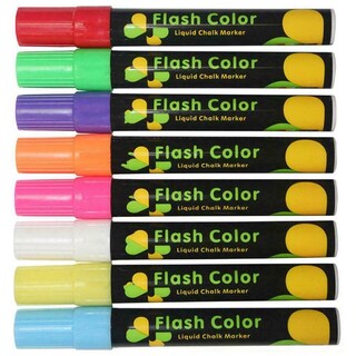 Foto 1 | Marcadores Office Supply Mxkyc-001 colores Neones 8 Piezas
