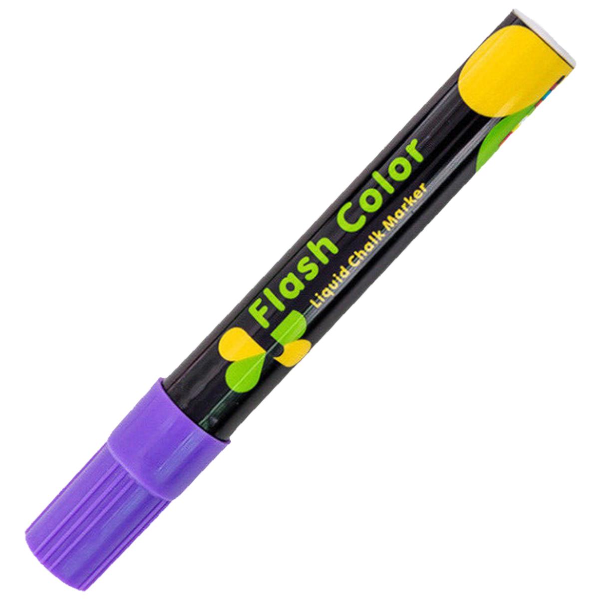 Foto 4 pulgar | Plumón para Pizarra Vidrio Office Supply Mxkup-003 3 piezas Morado Neón