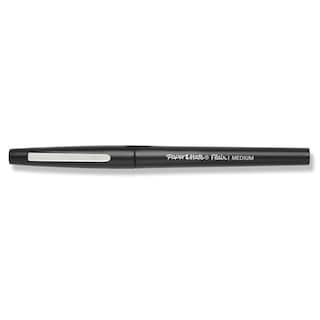 Foto 2 | Pen Paper Mate Flair Point-guard, Punta Porosa, 0,7 Mm, Negro, 12 Unidades - Venta Internacional.