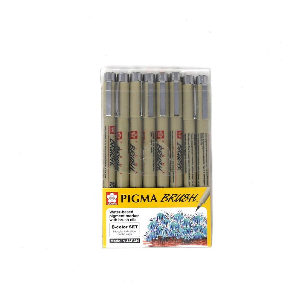 Foto 3 pulgar | Marcadores Sakura Pigma Micron Dibujo Sakura 8 Colores