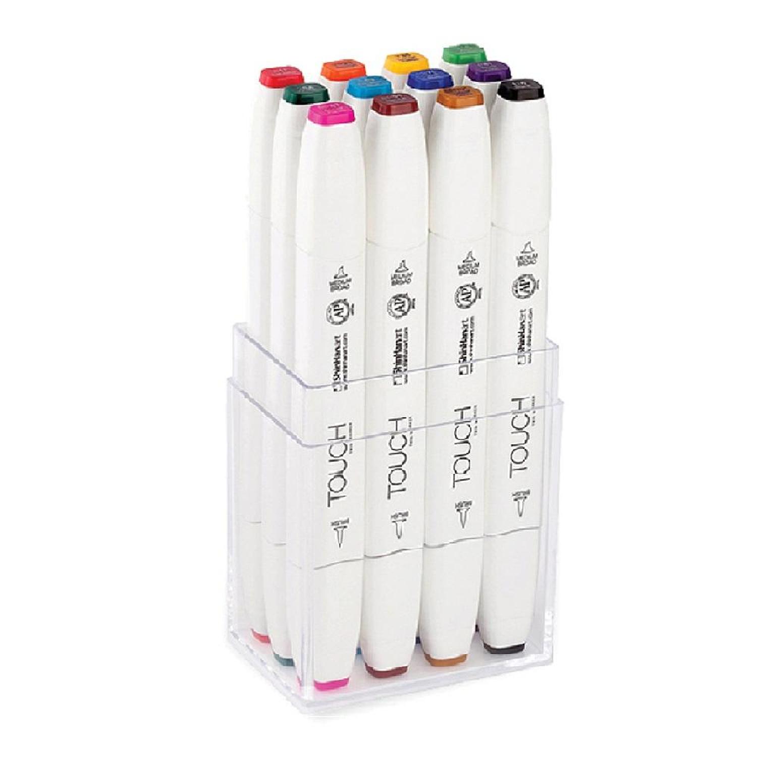 Set Básico Con 12 Marcadores Brush No. 11213 Shin Han