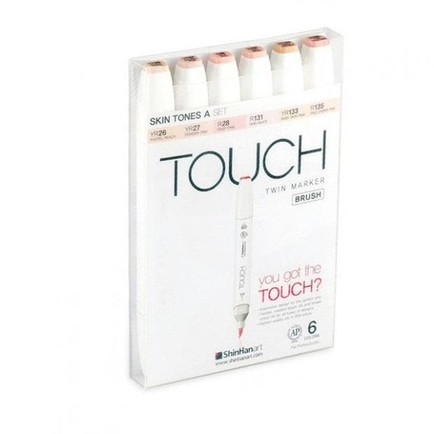 Set Con 6 Marcadores Pielbrush No. 622 Shin Han