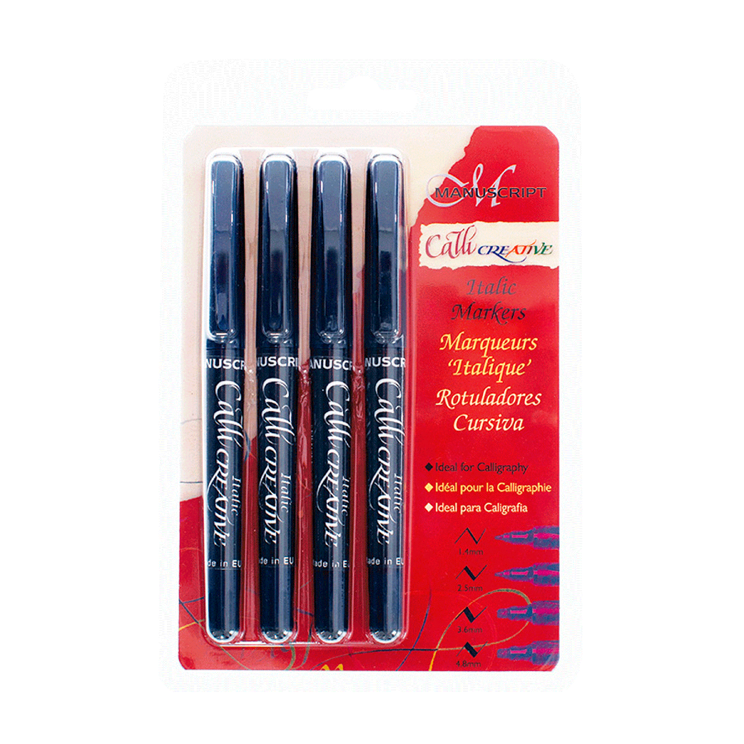 Set De Rotuladores Marcadores Para Caligrafía Mm6409-a Manuscript