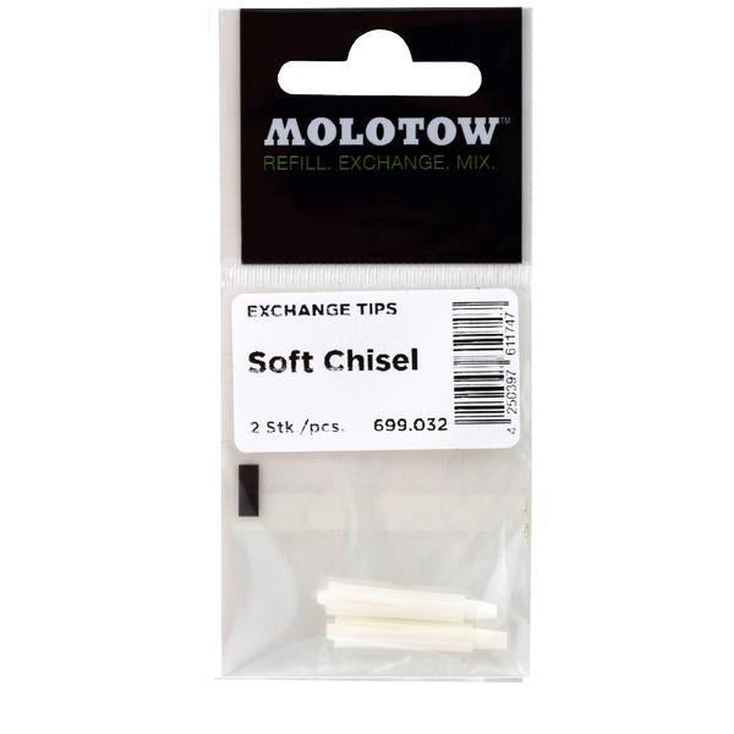 Foto 1 | Puntas Pincel Suave Intercambiables 1mm Serie 200 Molotow