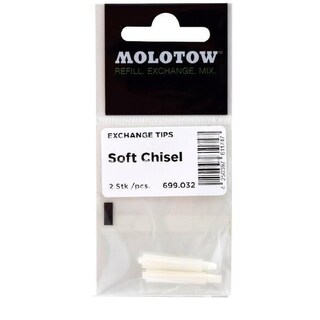 Foto 1 | Puntas Pincel Suave Intercambiables 1mm Serie 200 Molotow