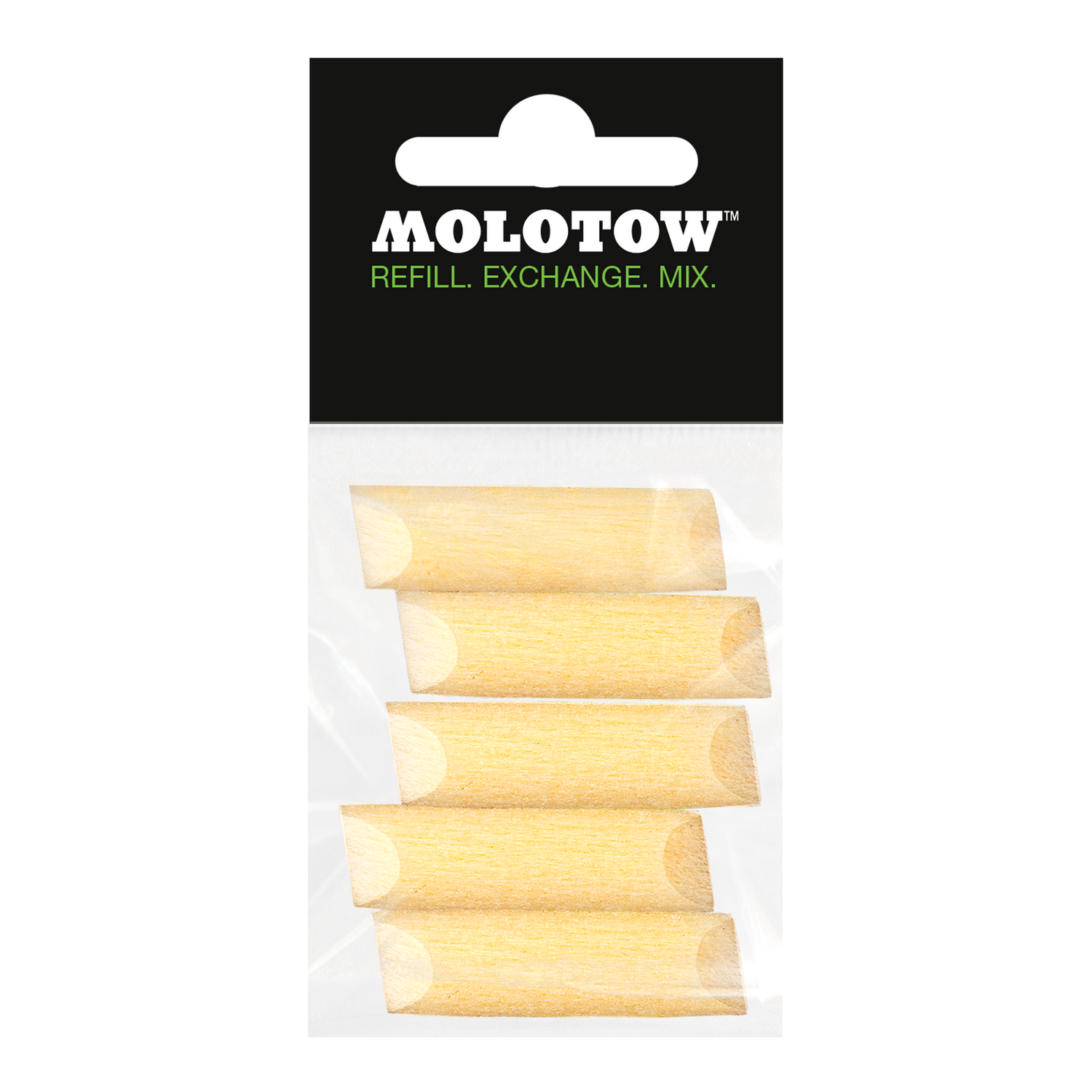 Puntas de Cincel Molotow para Marcador 5 Piezas