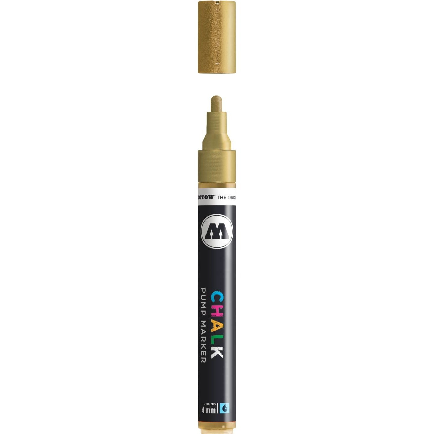 Foto 2 pulgar | Marcador Chalk Punta Redonda 4 Mm Molotow