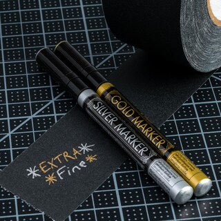 Foto 4 | Marcadores de Pintura Pilot Metallic Permanente Dorado y Plateado - Venta Internacional