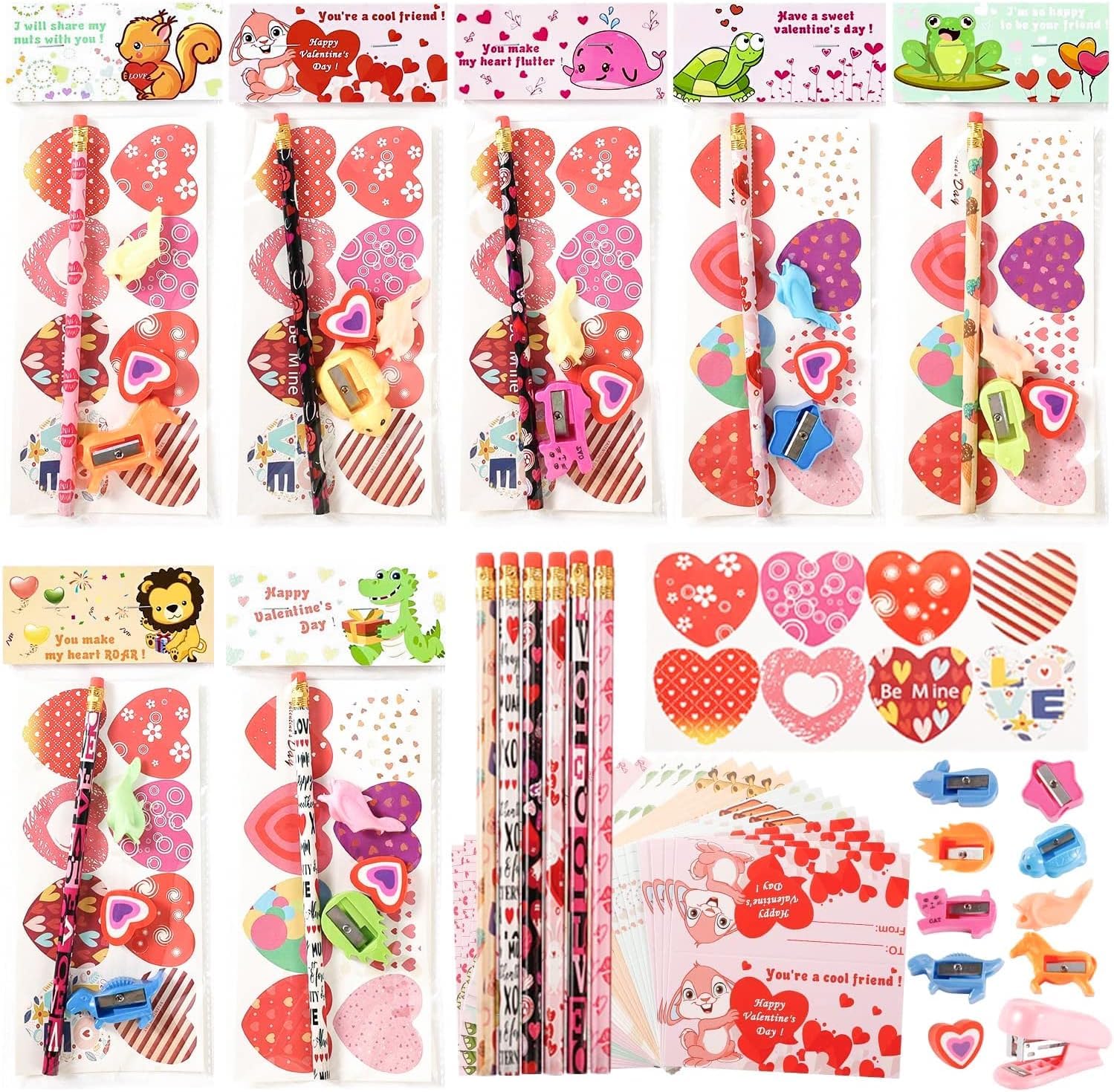 Foto 2 pulgar | Kit De Papelería Para Niños Con Una Excelente Relación Calidad-precio Para El Día De San Valentín - Venta Internaci