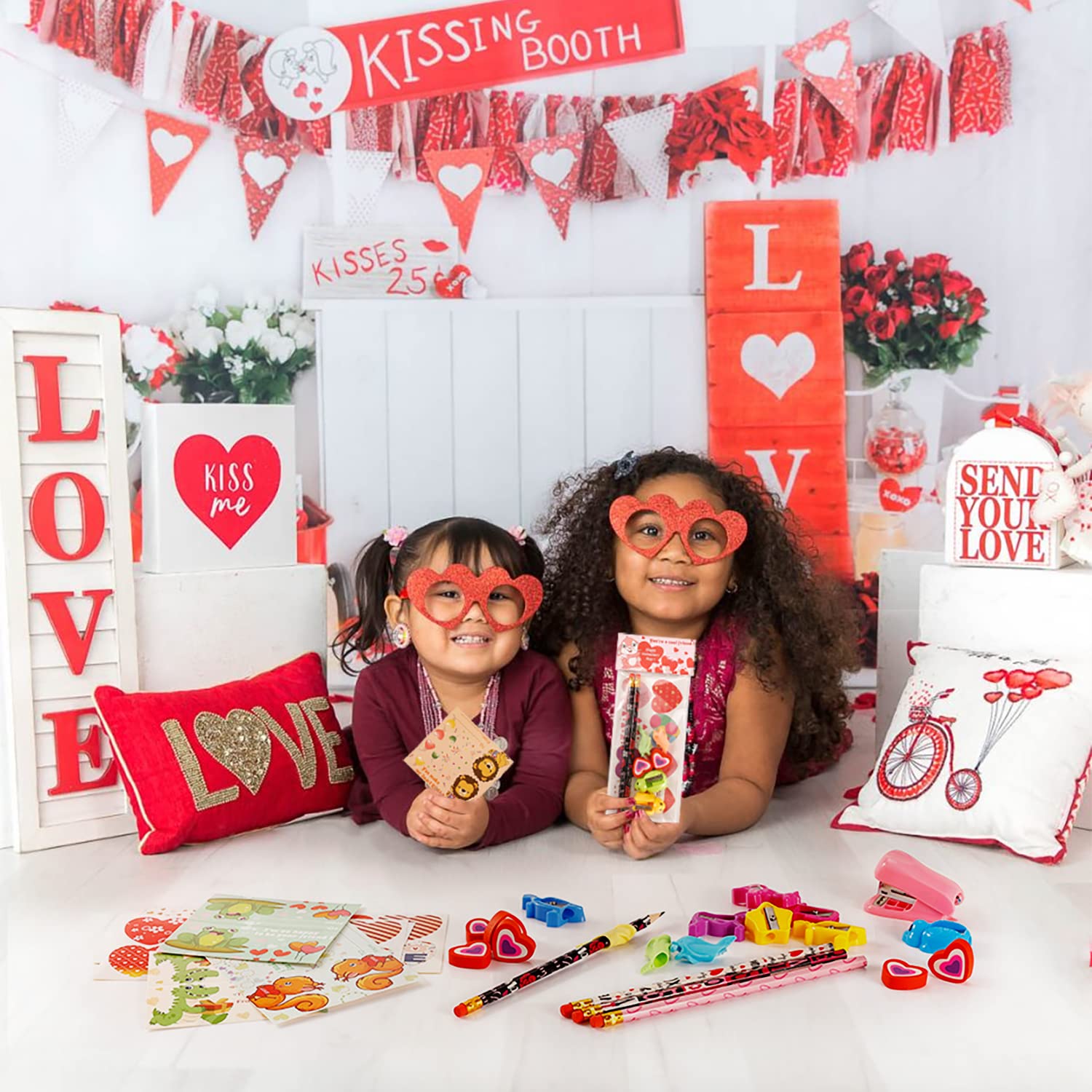 Foto 3 pulgar | Kit De Papelería Para Niños Con Una Excelente Relación Calidad-precio Para El Día De San Valentín - Venta Internaci