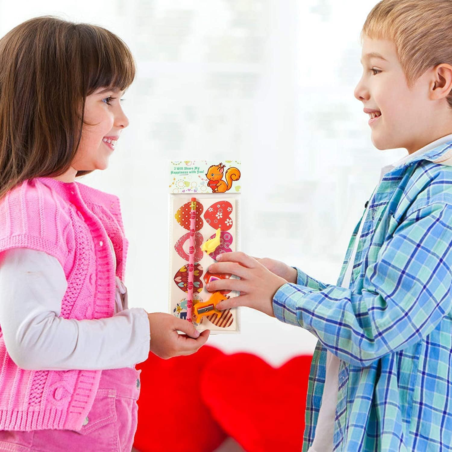 Foto 6 pulgar | Kit De Papelería Para Niños Con Una Excelente Relación Calidad-precio Para El Día De San Valentín - Venta Internaci