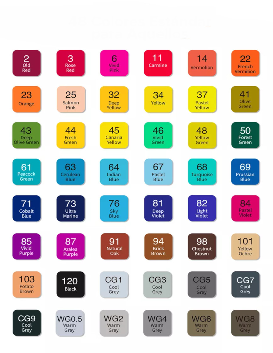 Foto 5 pulgar | 48 Marcadores De Colores Doble Punta + Termo Güish Gratis