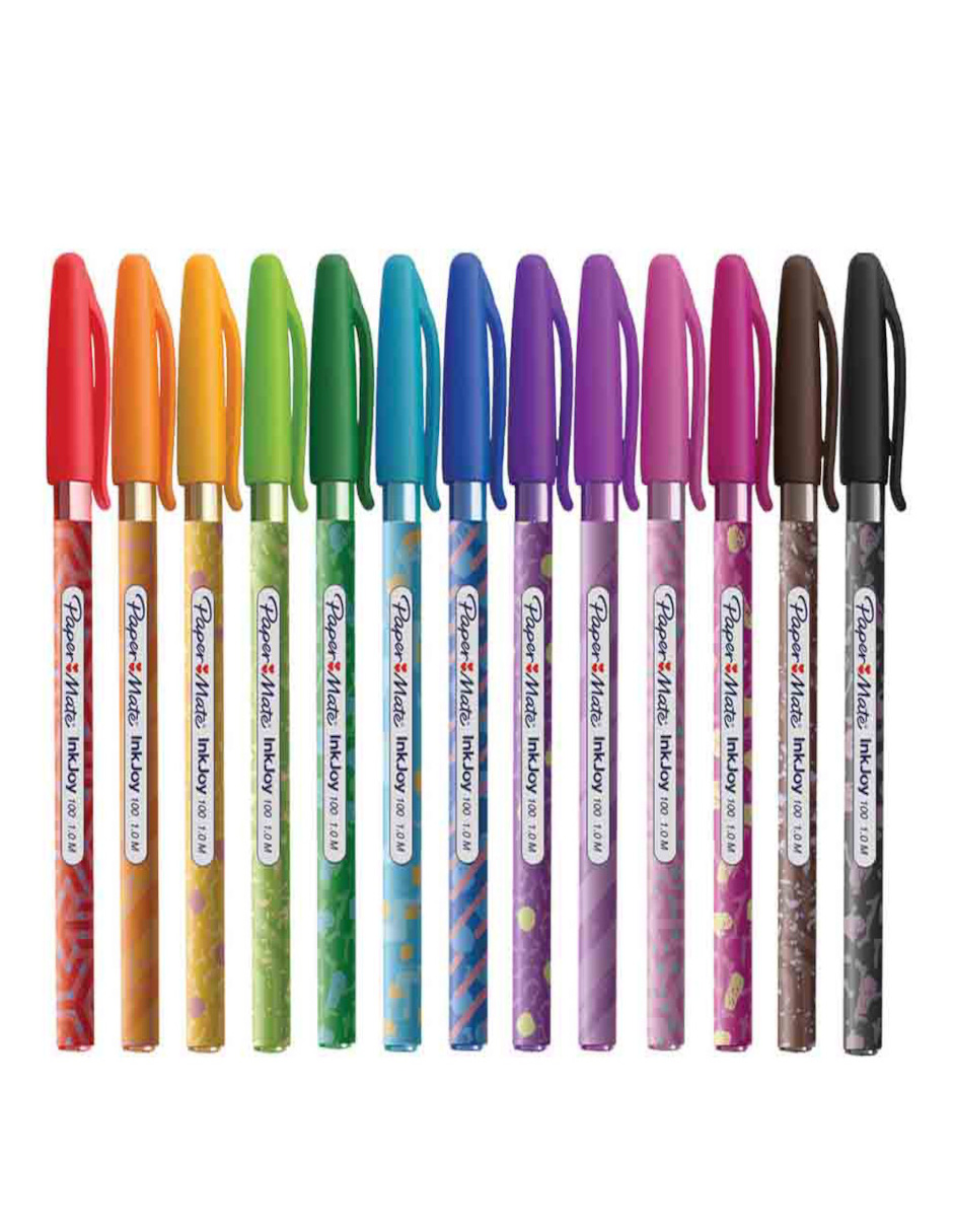 Foto 4 | 16 Boligrafo Vintage Colores Punta Media 1.0mm + Gratis Termo Güish De Regalo