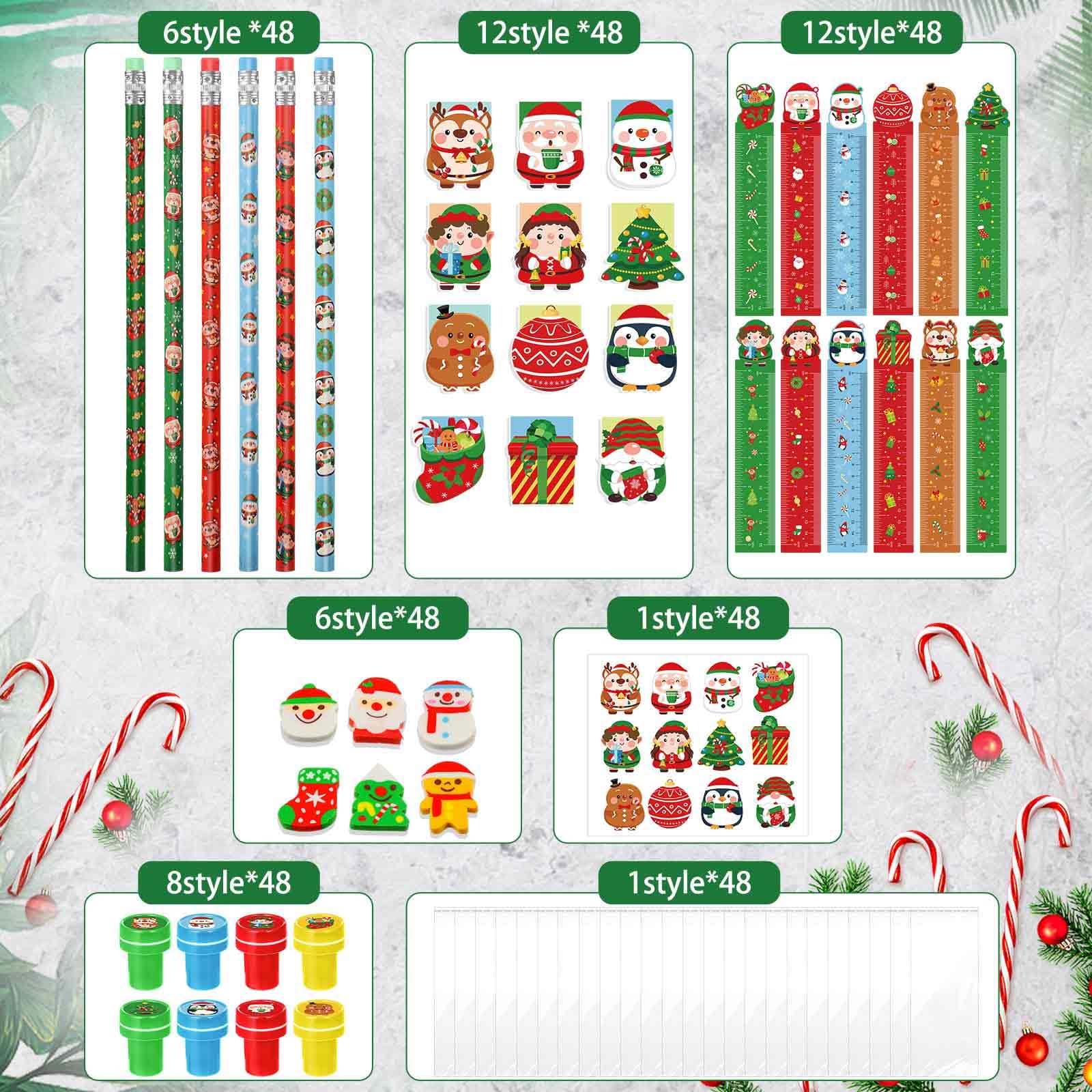 Foto 4 pulgar | Regalos De Navidad Zhanmai, 336 Unidades, Para Estudiantes - Venta Internacional.