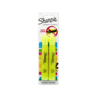Foto 1 | Iluminador Sharpie Accent Estilo Tanque Amarillo Fluorescente, Paquete De 2 - Venta Internacional.