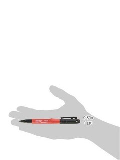 Foto 3 | Rotulador Permanente Inkzall Jobsite De Punta Fina Milwaukee 48-22-3100, Color Negro (paquete De 24) - Venta Internac