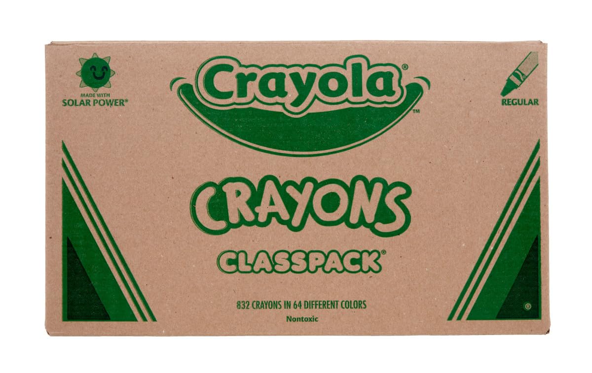 Foto 1 | Paquete De Clases Crayola Crayon (832 Unidades), Material Escolar A Granel Para Aulas, 13 Juegos De  - Venta Internac