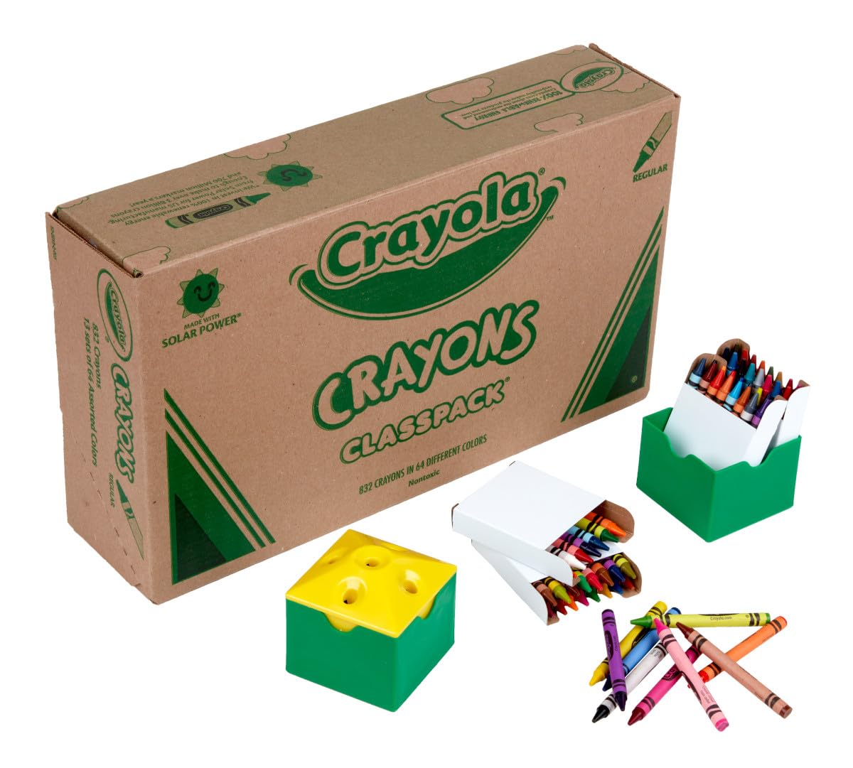 Foto 2 | Paquete De Clases Crayola Crayon (832 Unidades), Material Escolar A Granel Para Aulas, 13 Juegos De  - Venta Internac