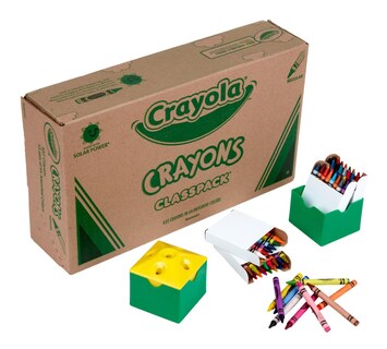 Foto 2 | Paquete De Clases Crayola Crayon (832 Unidades), Material Escolar A Granel Para Aulas, 13 Juegos De - Venta Internac