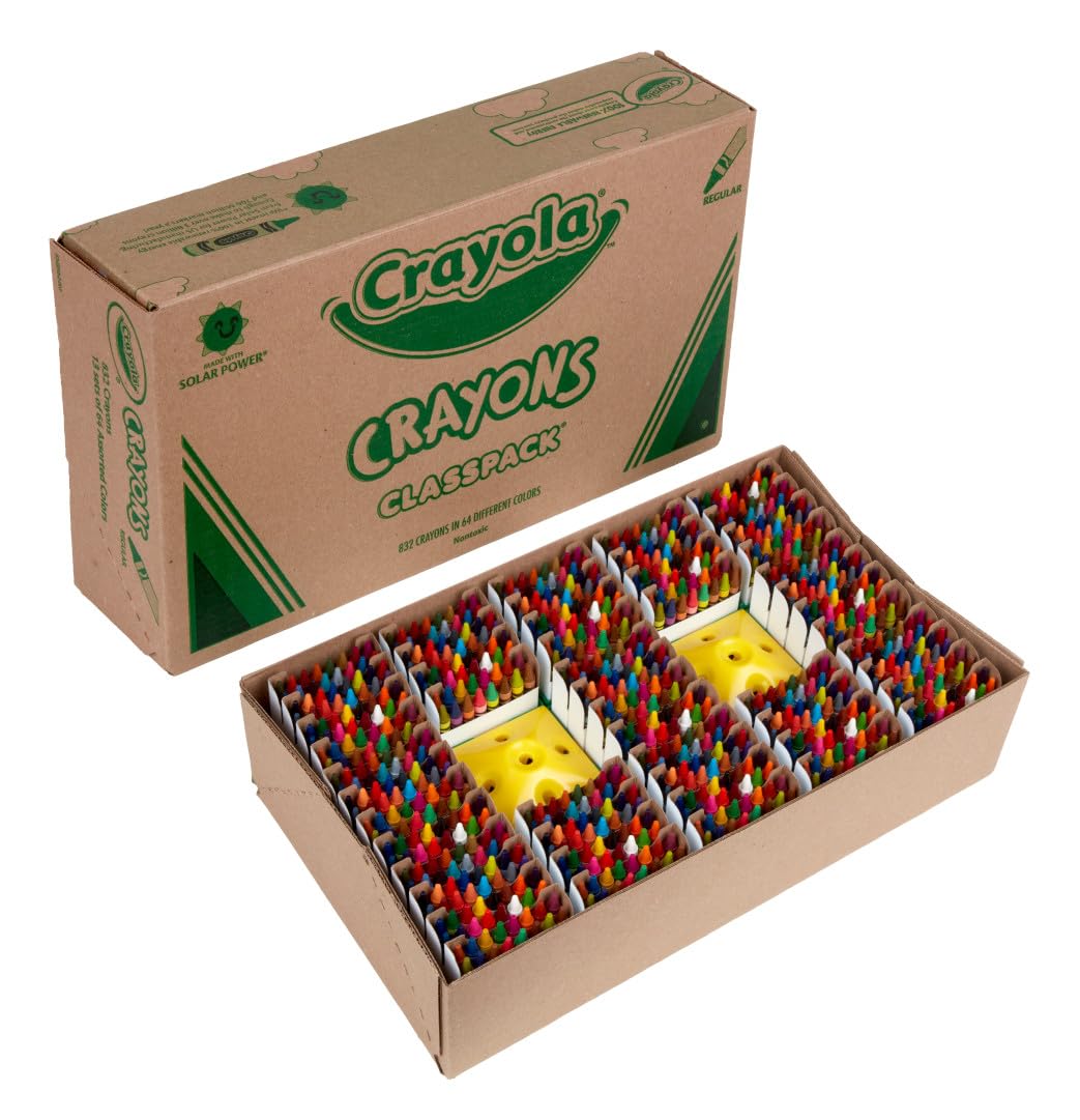 Foto 6 pulgar | Paquete De Clases Crayola Crayon (832 Unidades), Material Escolar A Granel Para Aulas, 13 Juegos De  - Venta Internac