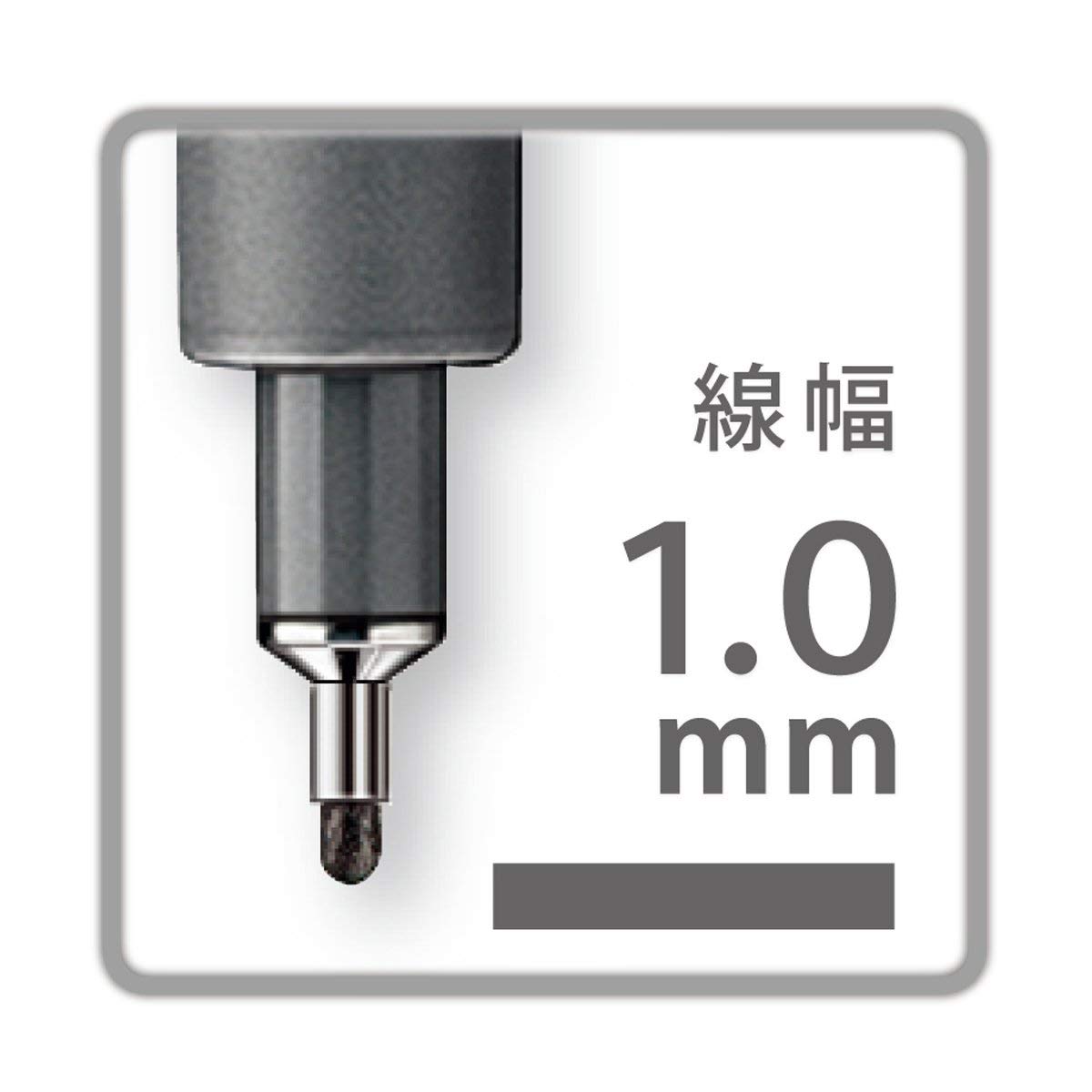 Foto 4 pulgar | Marker Staedtler Pigment Liner 308, Negro, 1,0 Mm - Venta Internacional.