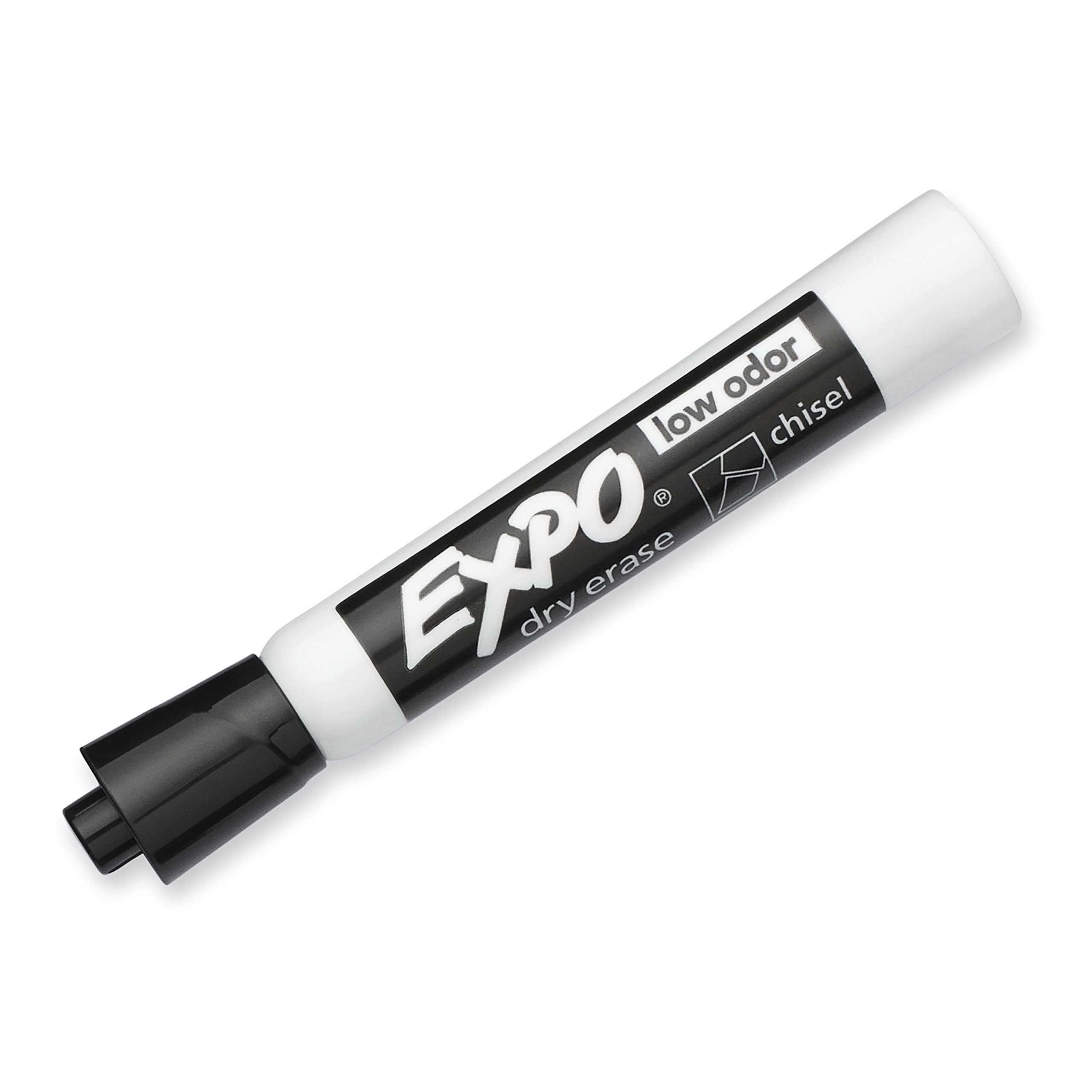 Foto 2 | Rotuladores De Borrado En Seco Expo Con Punta Cincelada, 36 Unidades, Color Negro - Venta Internacional.