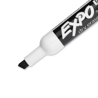 Foto 3 | Rotuladores De Borrado En Seco Expo Con Punta Cincelada, 36 Unidades, Color Negro - Venta Internacional.
