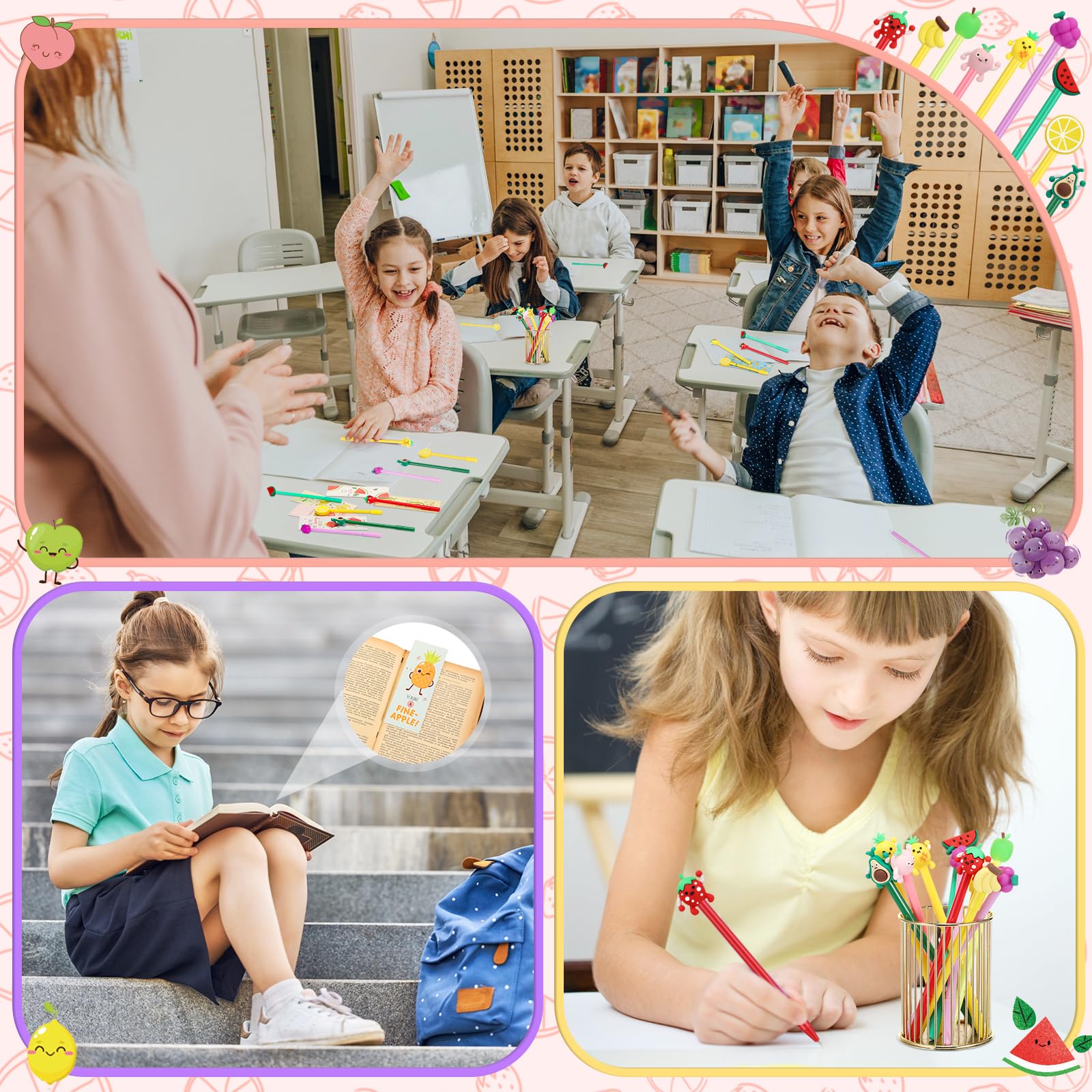 Foto 7 pulgar | Set De Regalo Spakon 36 Bolígrafos Inspiradores Con Divertidas Tarjetas Y Bolsas - Venta Internacional.