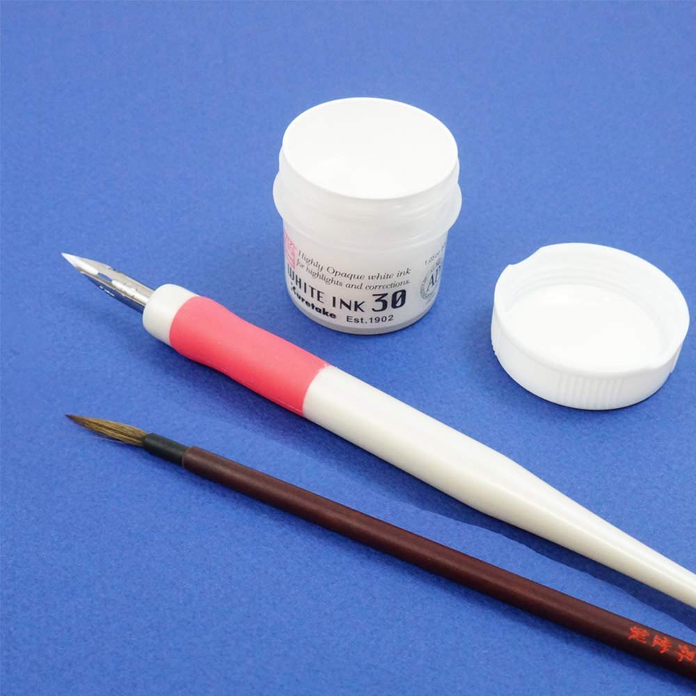 Foto 6 pulgar | Pincel Ink Kuretake Zig Cartoonist  Blanco  30 Ml  Para Bolígrafo - Venta Internacional.