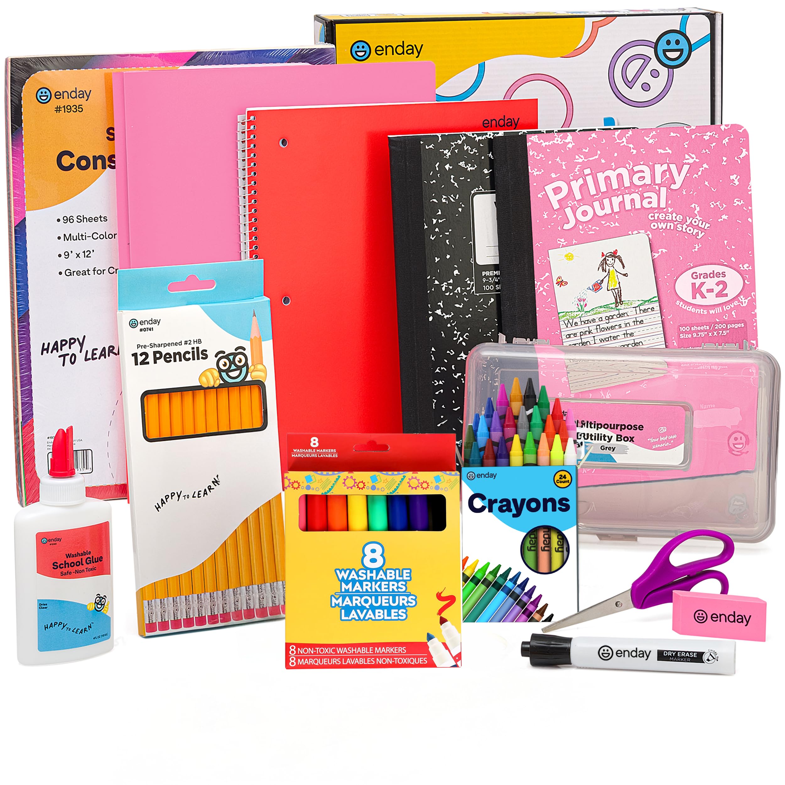 Foto 1 | Kit De Útiles Escolares Para Enday  Primer Grado Y Jardín De Infantes - Venta Internacional.