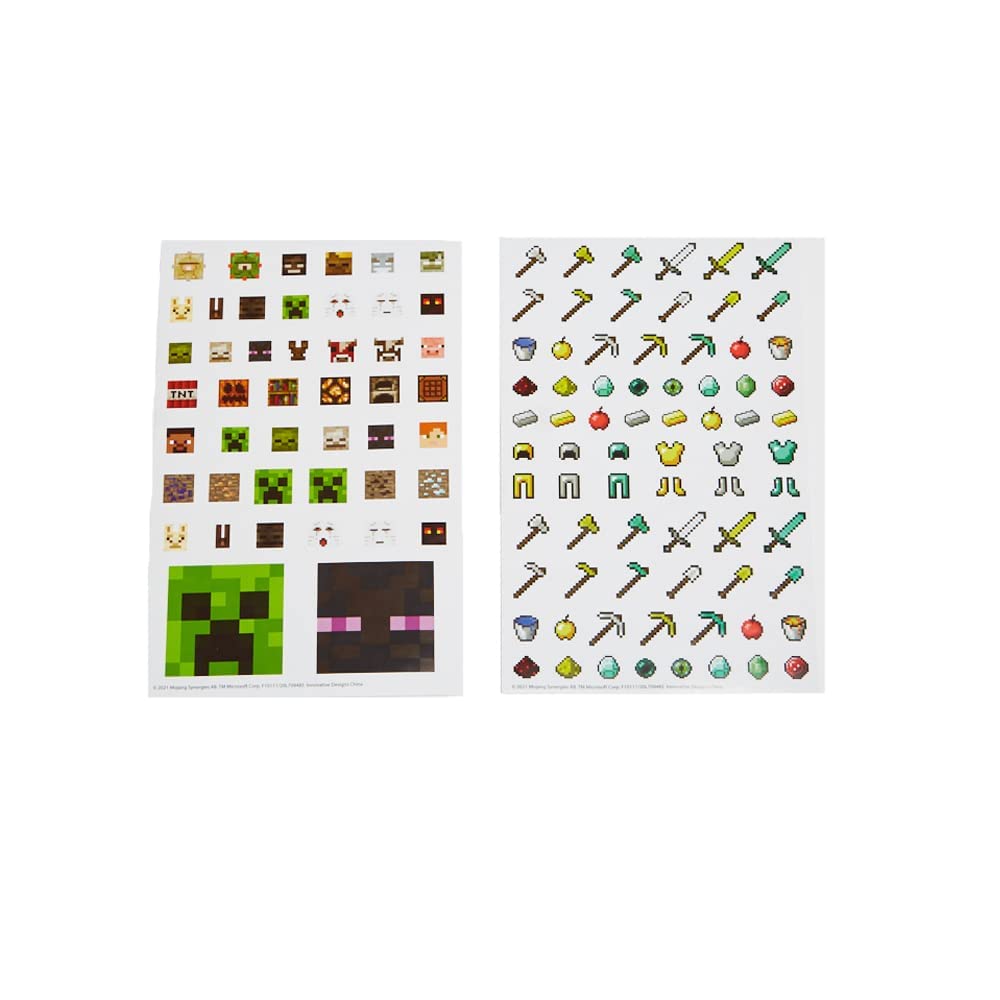 Foto 8 pulgar | Set De Arte Para Colorear Y Pegatinas  Diseños Innovadores  Mine Craft - Venta Internacional.