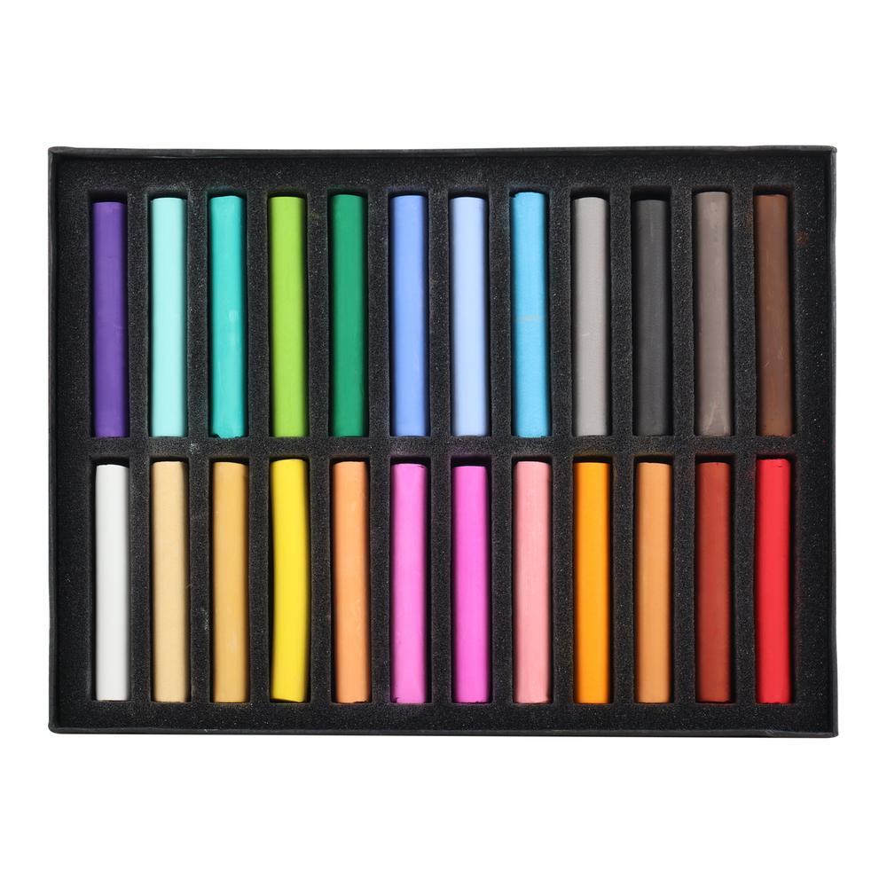Foto 3 pulgar | Estuche de Colores Atl con 24 Barras Pastel Suave Profesional