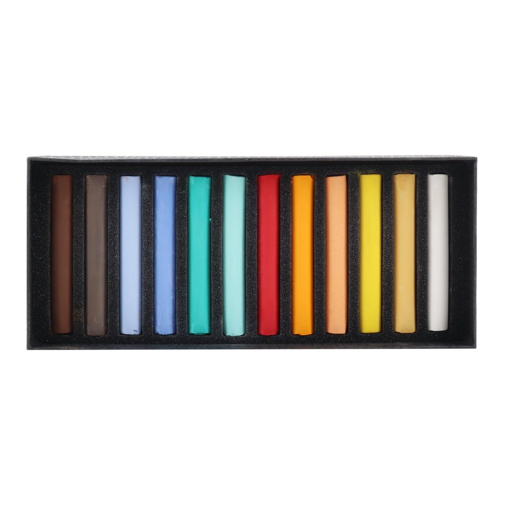 Foto 3 pulgar | Estuche con Barras de Colores Atl Pastel Suave Profesional 12 Piezas