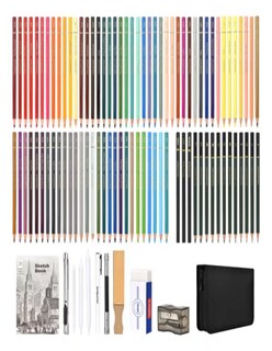 Foto 3 | 97 Piezas Kit De Dibujo Profesional + Termo Güish Gratis