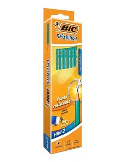 Foto 4 | Lápiz Grafito Bic No. 2 Hexagonal 12 Piezas + Gratis Termo Güish De Regalo