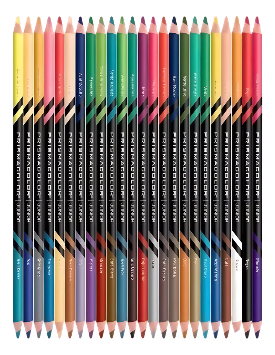 Foto 3 pulgar | Lápices De Colores 24 Doble Punta + Gratis Termo Güish De Regalo