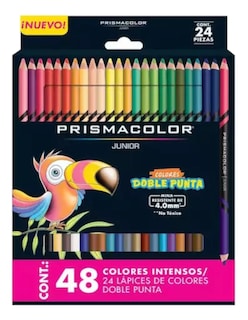 Foto 3 | Lápices De Colores 24 Doble Punta + Gratis Termo Güish De Regalo