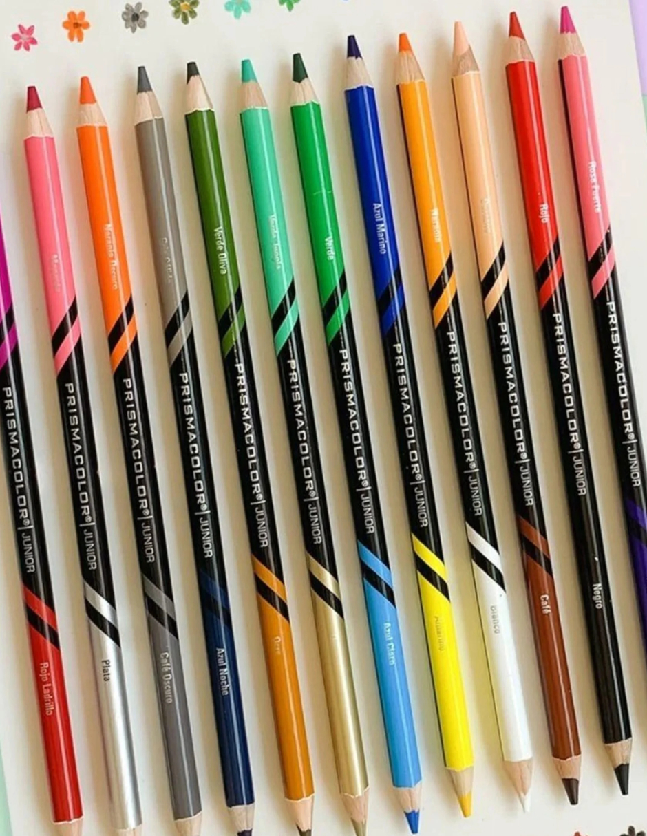 Foto 5 pulgar | Lápices De Colores 24 Doble Punta + Gratis Termo Güish De Regalo