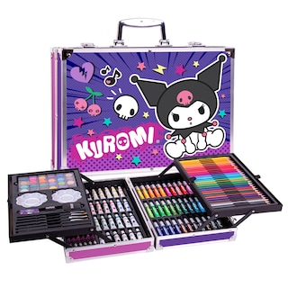 Foto 1 | Set De Arte Profesional Berry Hip Kuromi Plegable Con 33 Marcadores Acuarelas Y Más