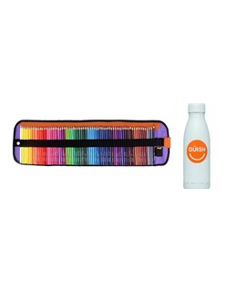 Foto 1 | Set 72 Lápices De Colores Profesional + Gratis Termo Güish De Regalo