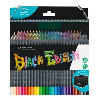 Foto 1 | Set Artístico 100 Colores Super Soft Black Edition