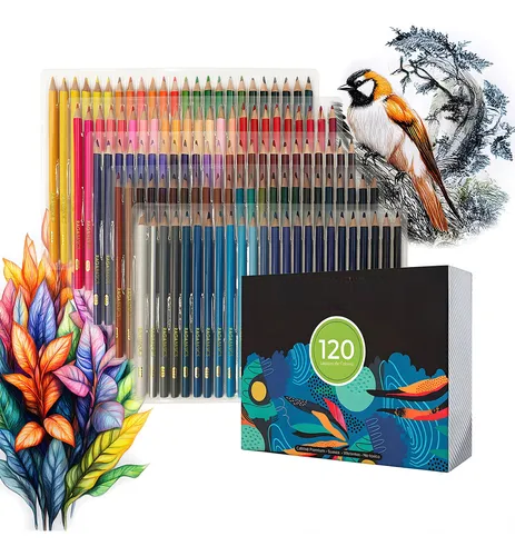 Foto 2 pulgar | Juego De Lapices  Xtellar Para Dibujar Pintar De Colores Vibrantes 120 Pz