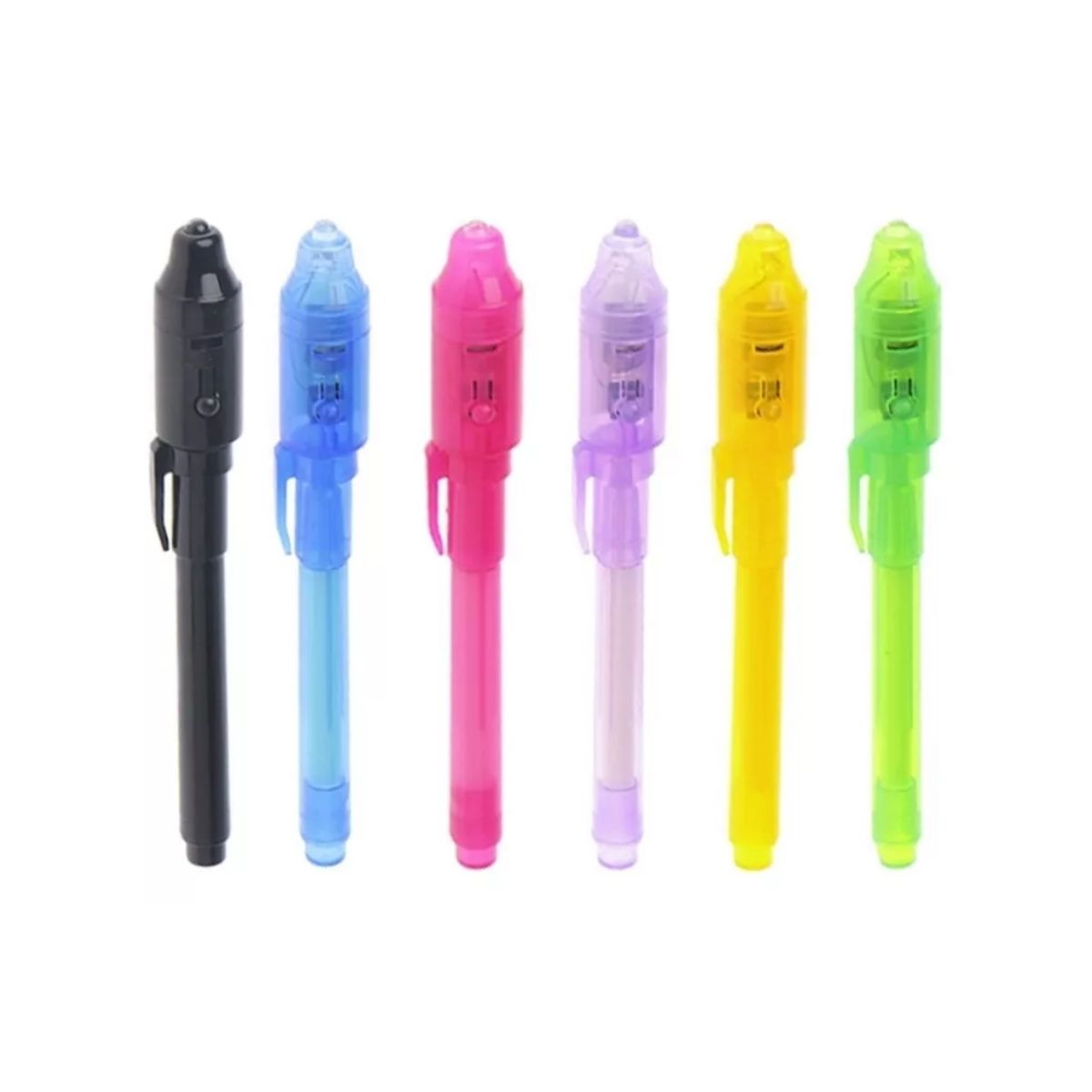 Foto 2 pulgar | Set de 5 Plumas con Tinta Invisible de Luz Uv para Mensajes Secretos