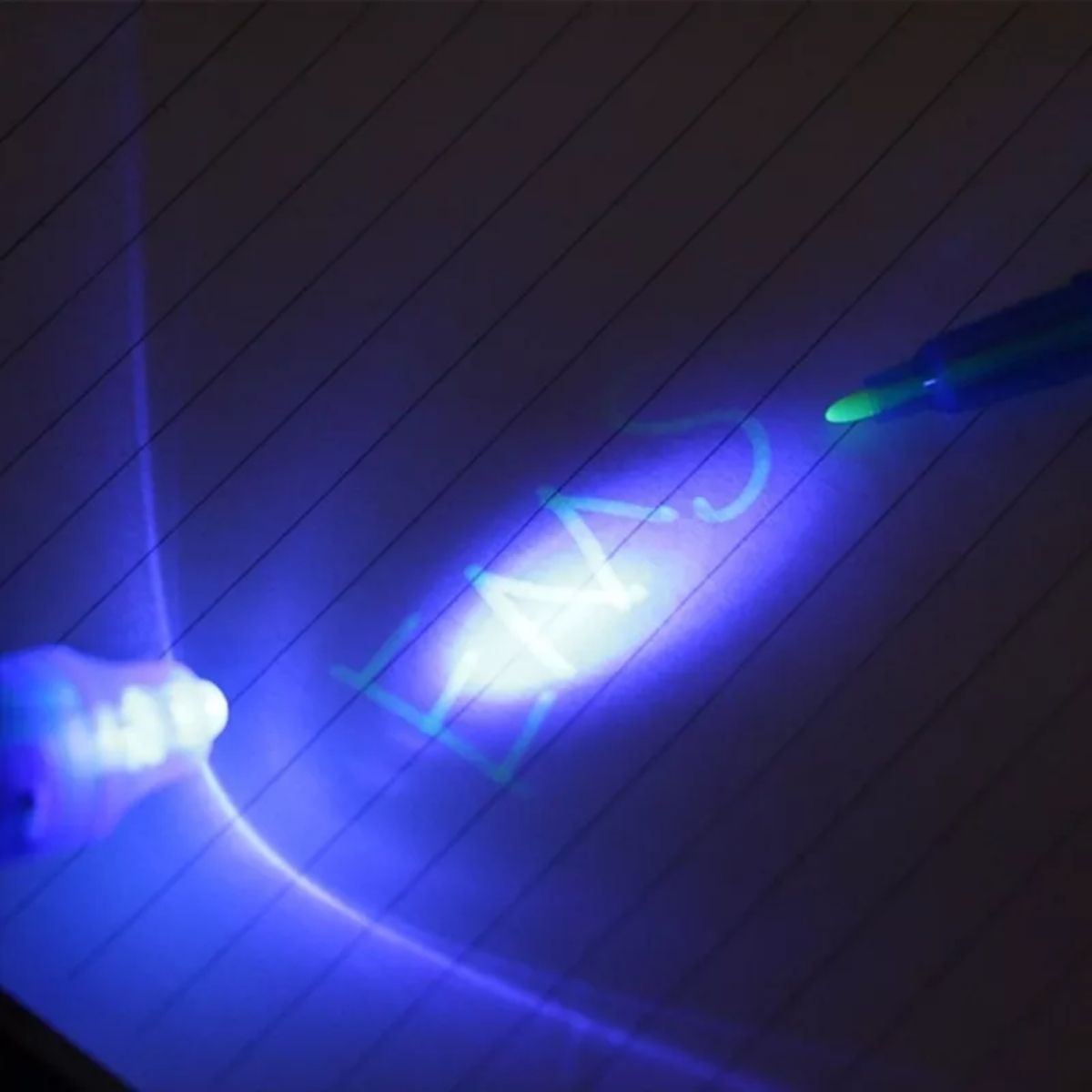 Foto 2 | Set de 5 Plumas con Tinta Invisible de Luz Uv para Mensajes Secretos