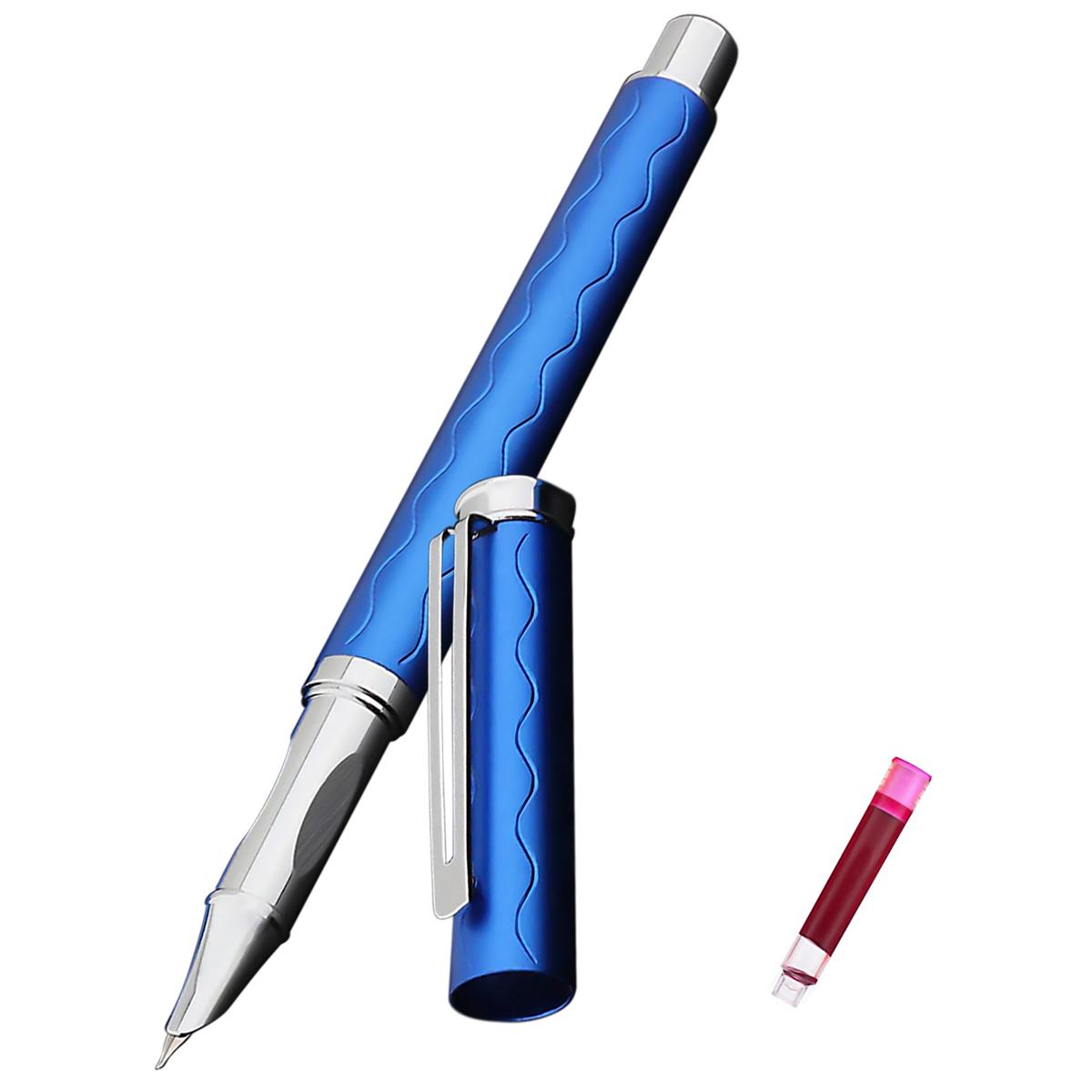 PlumaMxbuh-017 1 Pieza High Monaco  Azul Acero Inoxidable