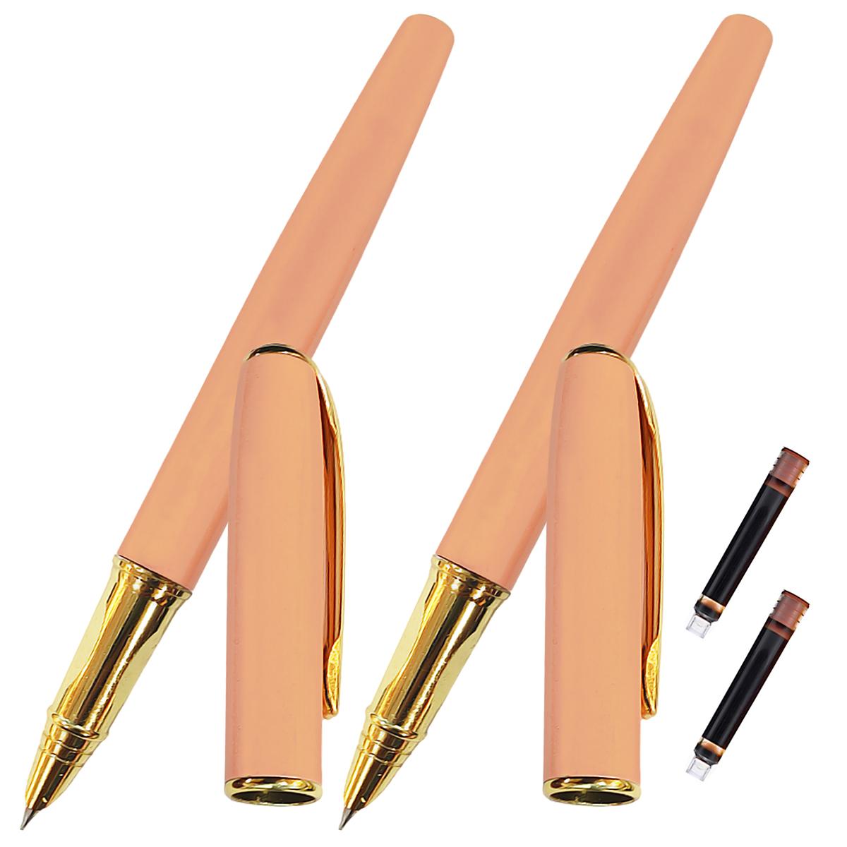 Foto 1 | Pluma High Monaco Rosa Acero Inoxidable 2 Piezas