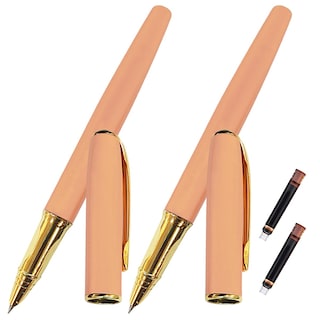 Foto 2 | Pluma High Monaco Rosa Acero Inoxidable 2 Piezas