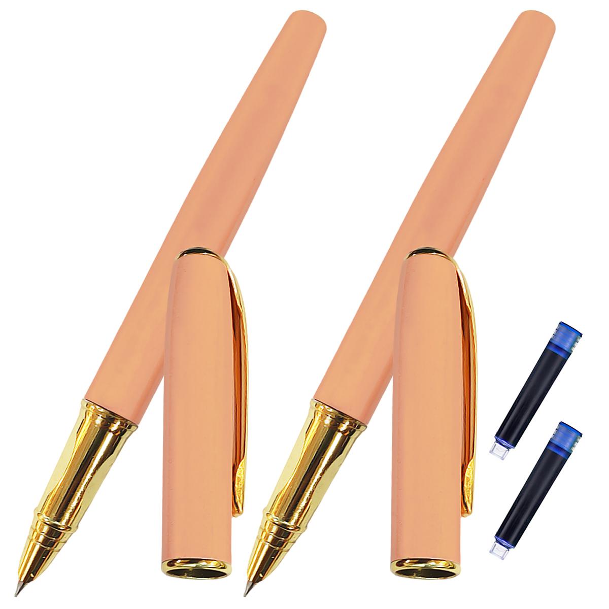 Foto 1 | Pluma High Monaco Rosa Acero Inoxidable 2 Piezas